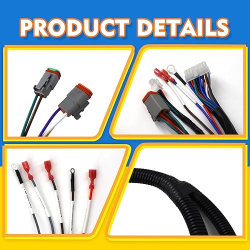 Miniatura 5 de Arnés de cableado de control de carrito de golf para Club Car DS-Black Controller#1510-5201, Arneses de cableado completos del vehículo DS, OEM #