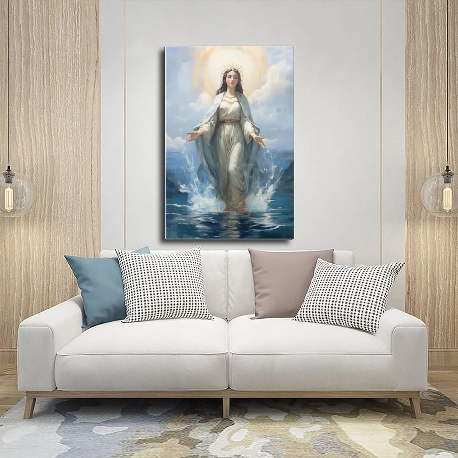 KERAXL マザーマリア ポスター ステラマリス プリント 海の星 聖母