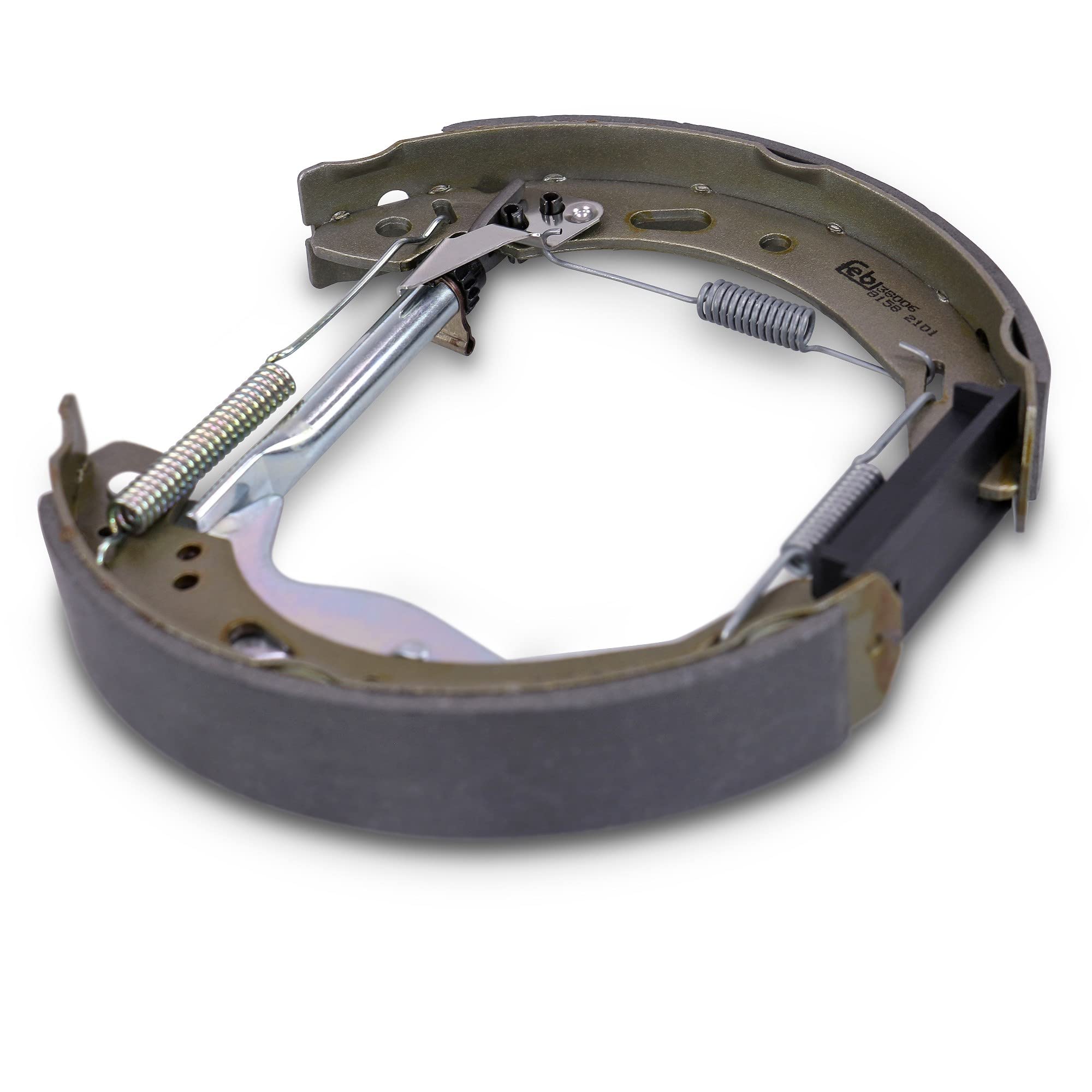 febi bilstein 38006 Bremsbackensatz mit Anbaumaterial , 1 Stück