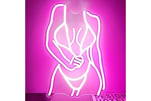 Lady Body Neon Light-Sexy Lady LED Neon Signs for Wall Decor