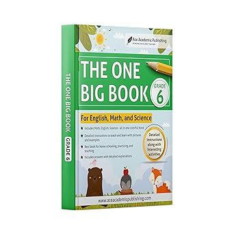 The One Big Book - Grade 6: For English, Math and Science