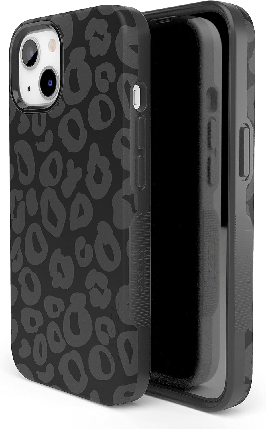Casely iPhone 13 Case | Into the Wild | Black Leopard | Bold Protective Design | Compatible with MagSafe