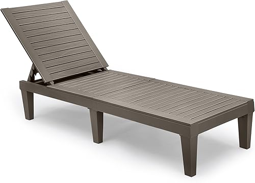 Vista 32 de YITAHOME Tumbonas para exteriores con respaldo ajustable, tumbonas multifuncionales para patio, fáciles de montar y ligeras, tumbonas impermeables