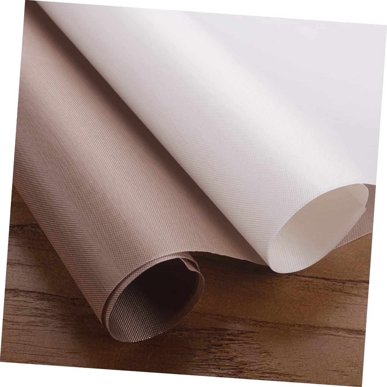 9piezas Alfombrillas Para Hornear Antiadherentes Reutilizables Resistentes Altas Temperaturas Revestimiento Para Cocción y Bbq Color Marrón