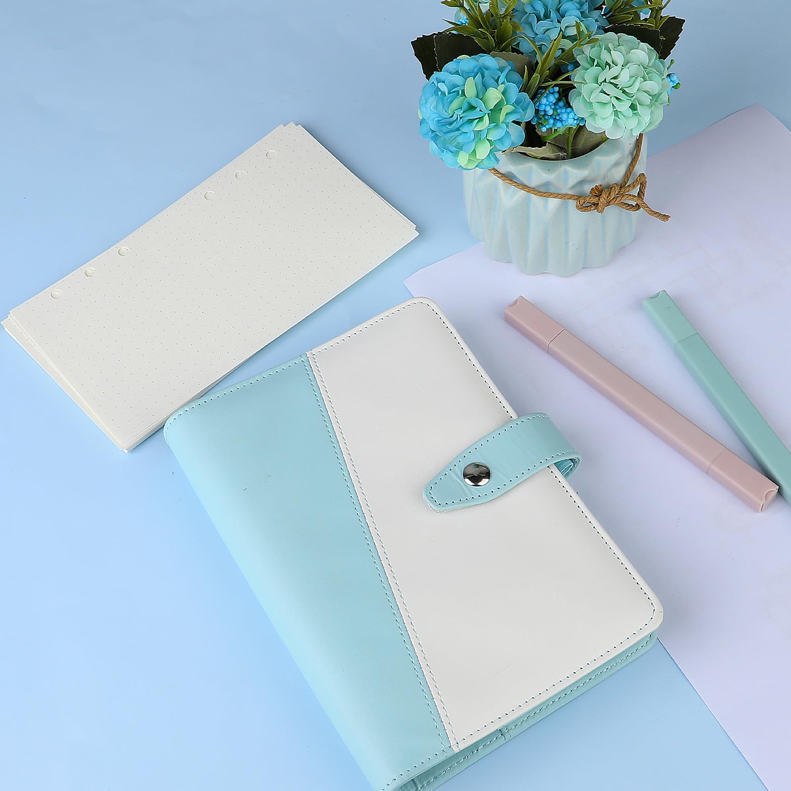 Carta Ricarica A6 A Pois - 135 Fogli Per Raccoglitori | Per Appunti, Diari E Schizzi - Foto 2