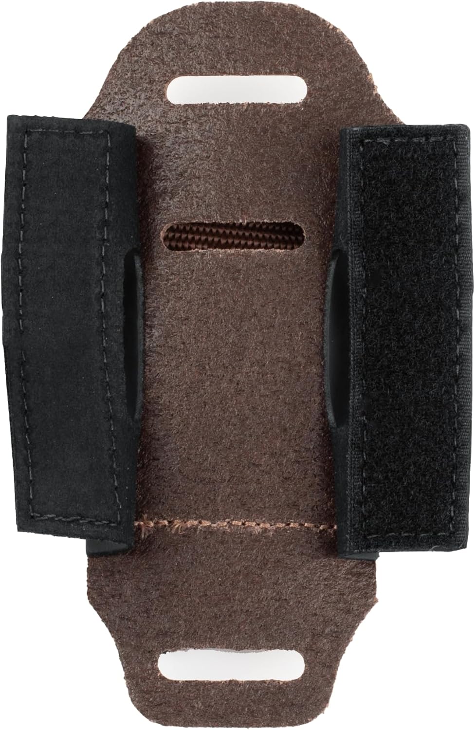 Levy's Leathers Deluxe Wireless Transmitter Bodypack Holder, Brown Leather (MM14-BRN)