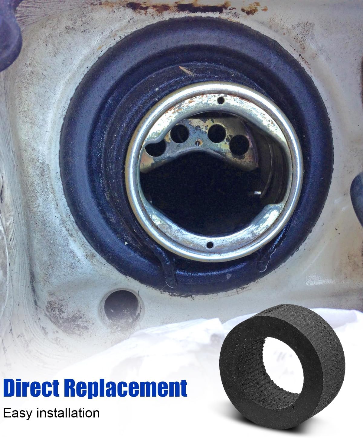 1812348C1 12 Pcs 3/8" Fuel Line Seal Grommet Fit for Navistar International DT466E DT466 i530E S19405 1994-2008 Fuel Line Seal Sleeves Replace S19405 F81Z9C387BA E3TZ9C387A 265204R1