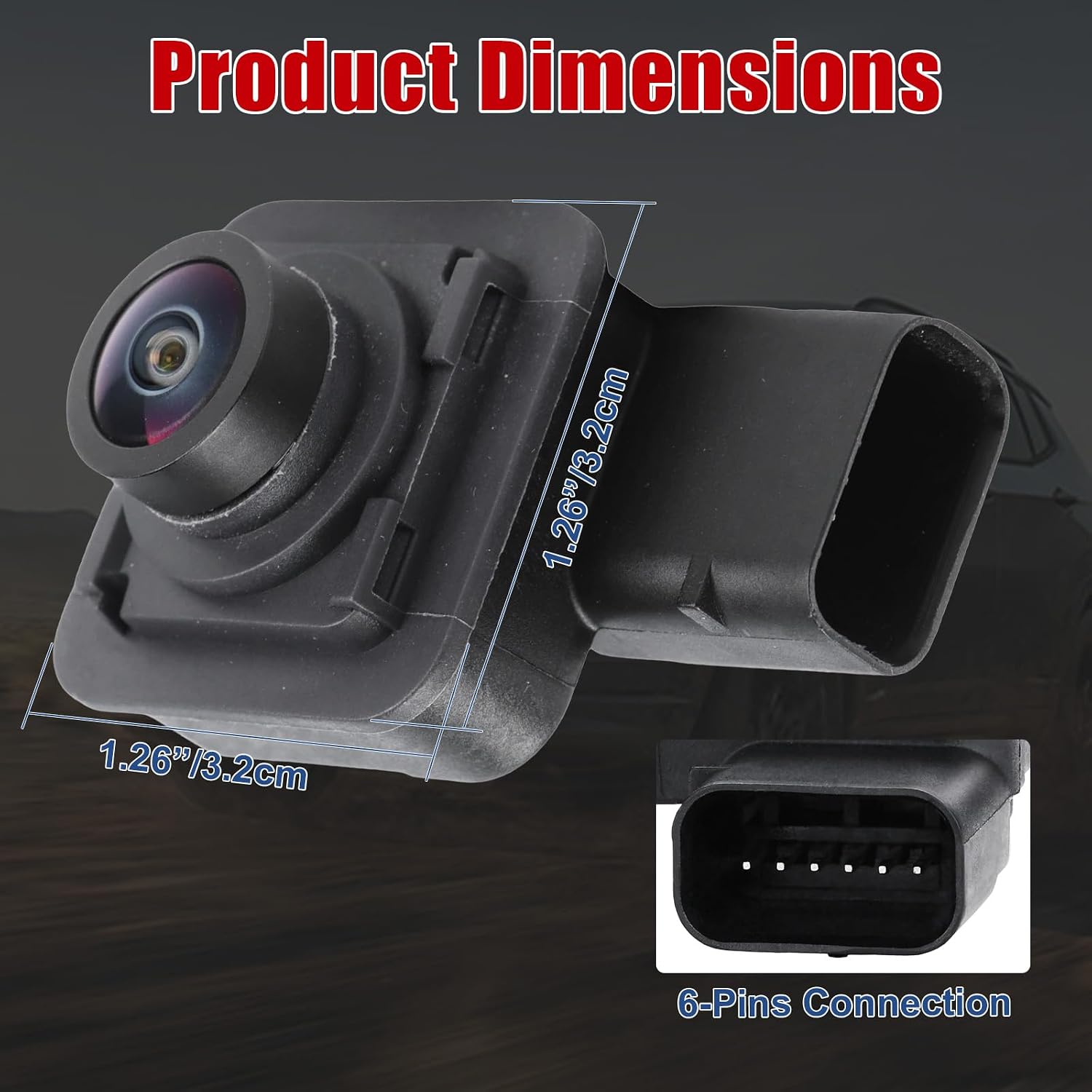 Parking Assist Rear View Backup Camera Fit for Ford F150 2015 2016 2017 image 2