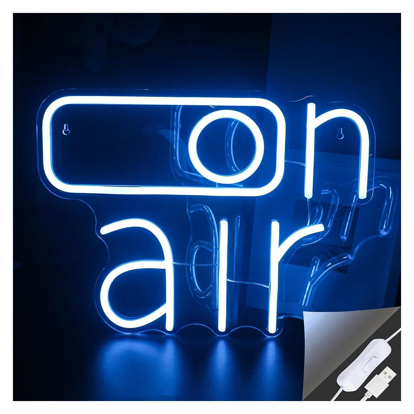 Insegne Luminose Insegne Al Neon Luci A LED USB Collegata Insegna Decorativa Room Bar Pub Store Club Garage Home Party Wall Art Decor ON AIR