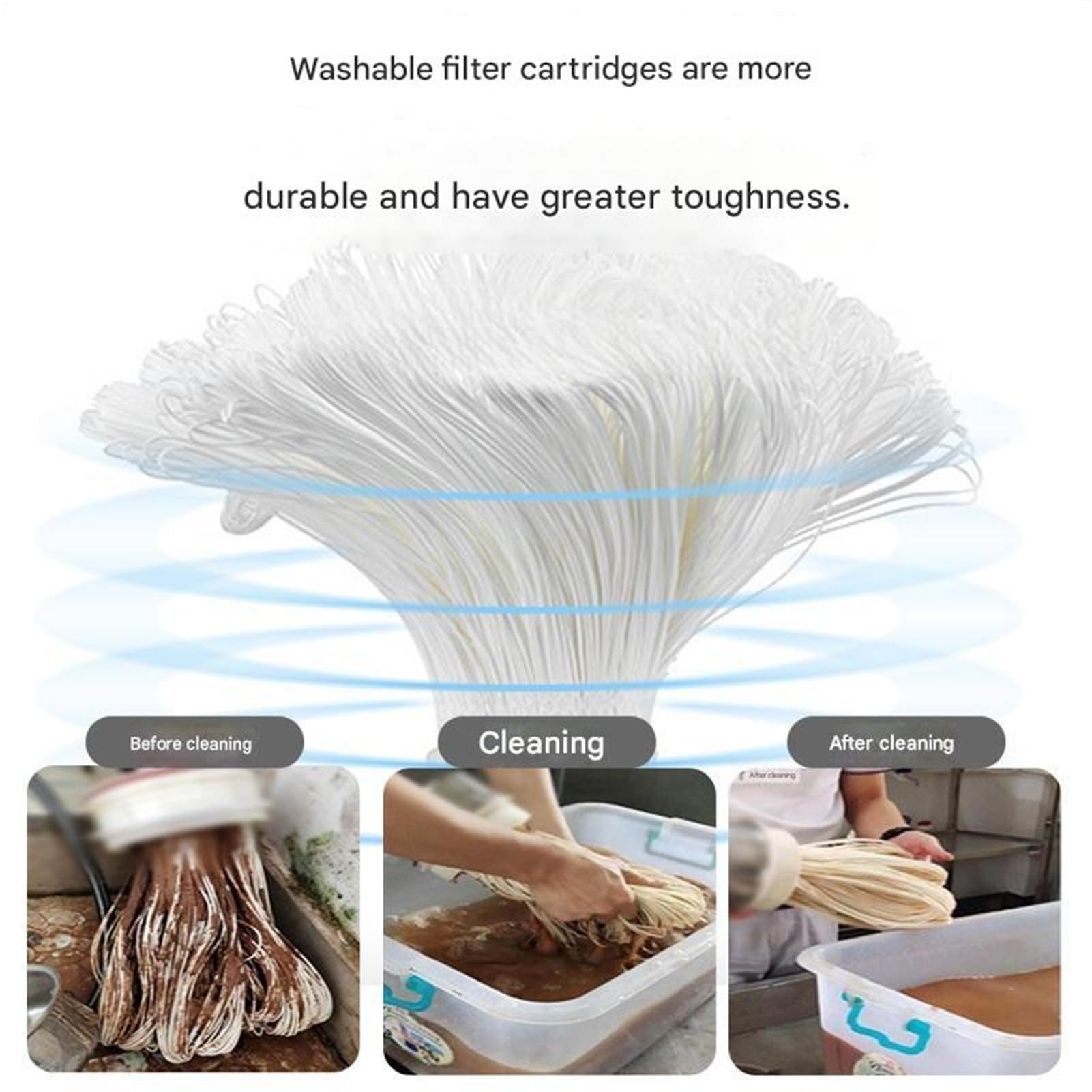 Purificador de agua ultrafiltración doméstico gran flujo 1000L potable directa del grifo la cocina entera en el sabor del agua. Fácil instalación