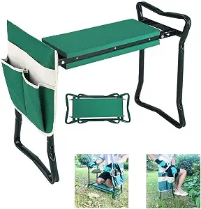 BESTHLS Garden Kneeler and Seat, Multifunctional Kneeler Bench for Seniors