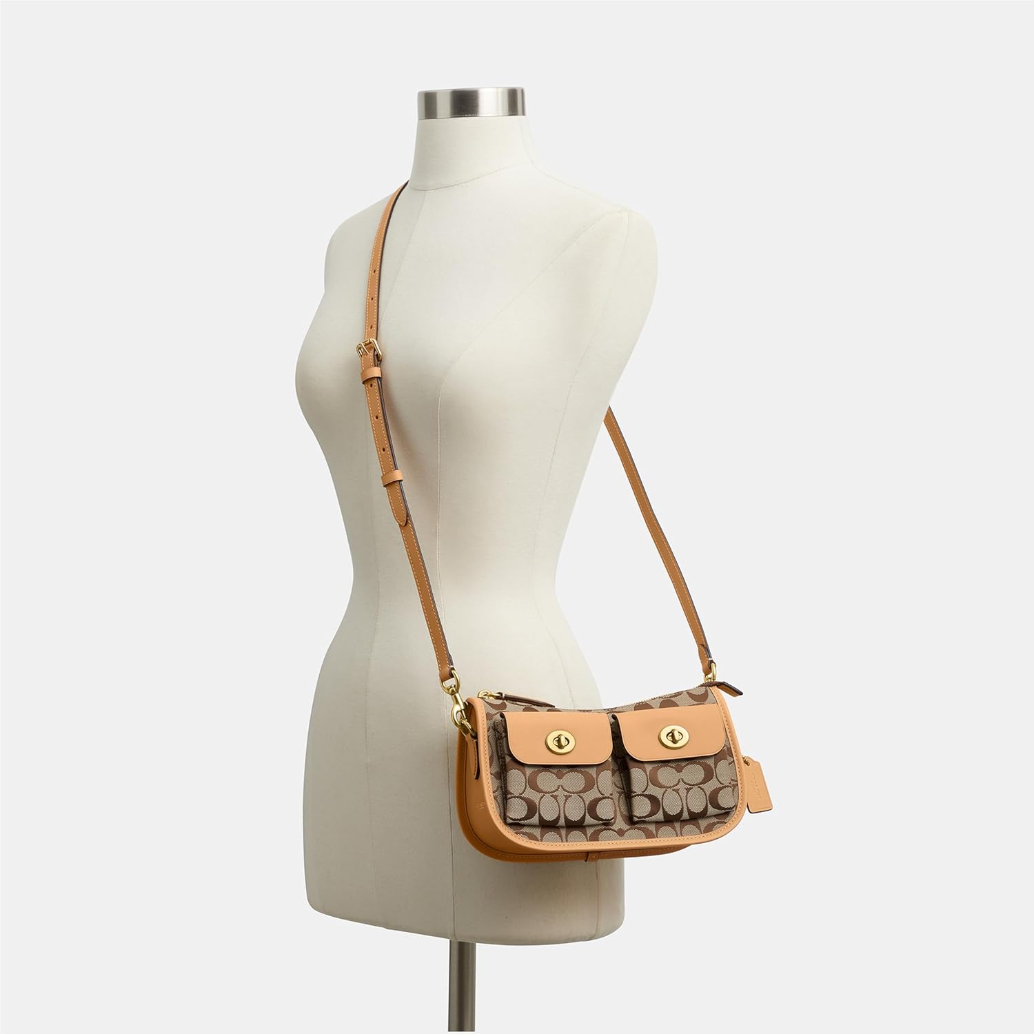 COACH Twin Turnlock Waverly Bag