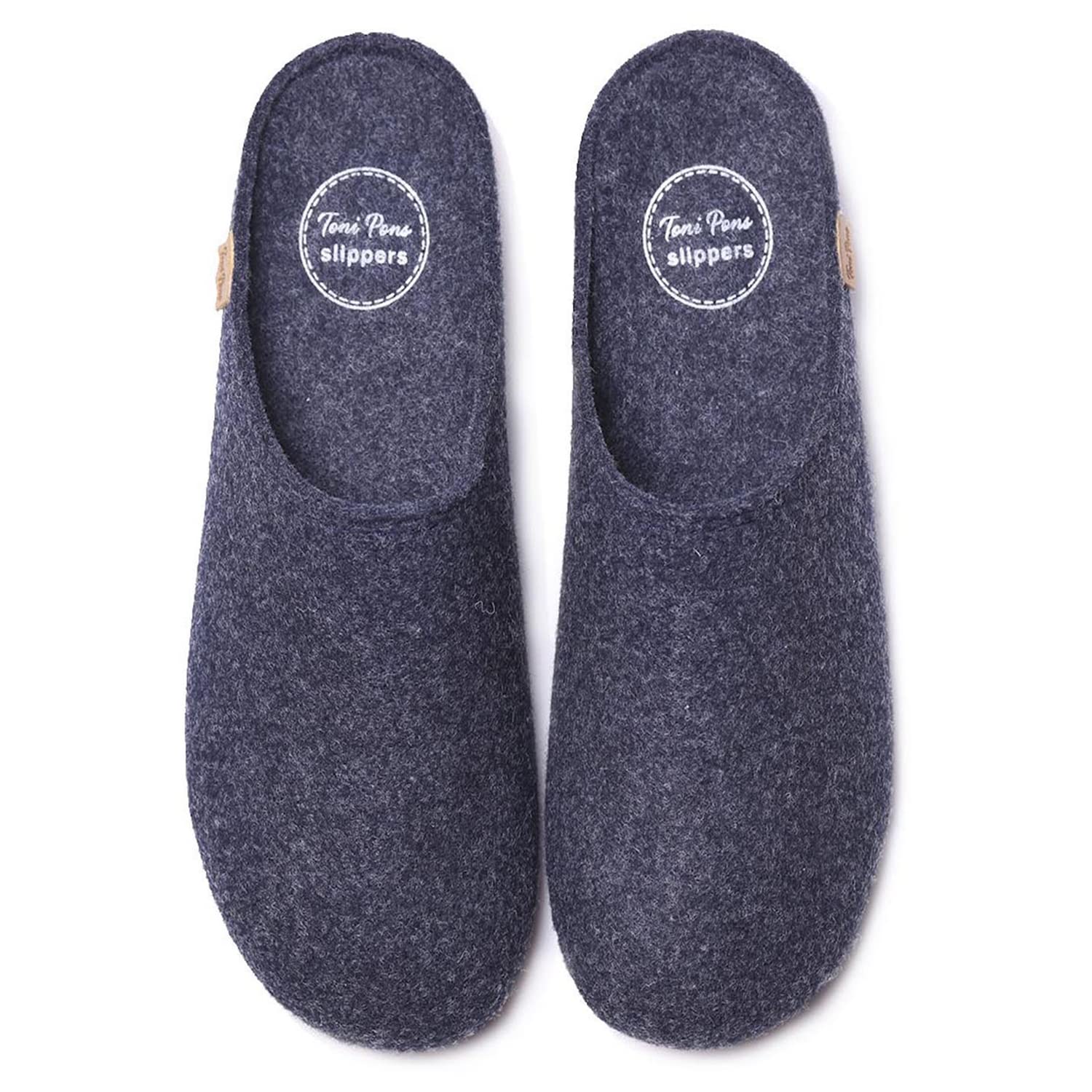 TONI PONS NEO-FR - Chaussons de maison homme en feutre recyclé.