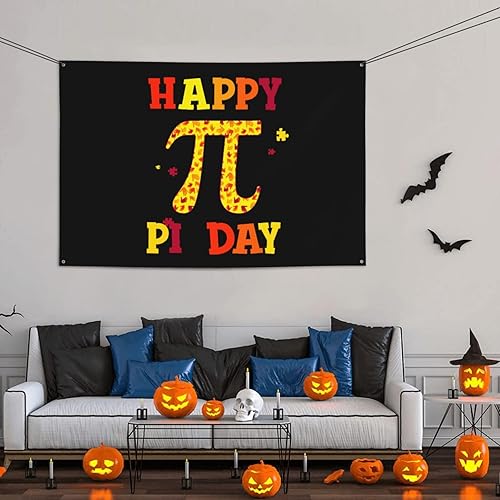 Miniatura 2 de Divertida pancarta matemática de feliz día de Pi, decoración de vacaciones, fondo de cabina de fotos, suministros de decoración para fiestas, hogar,