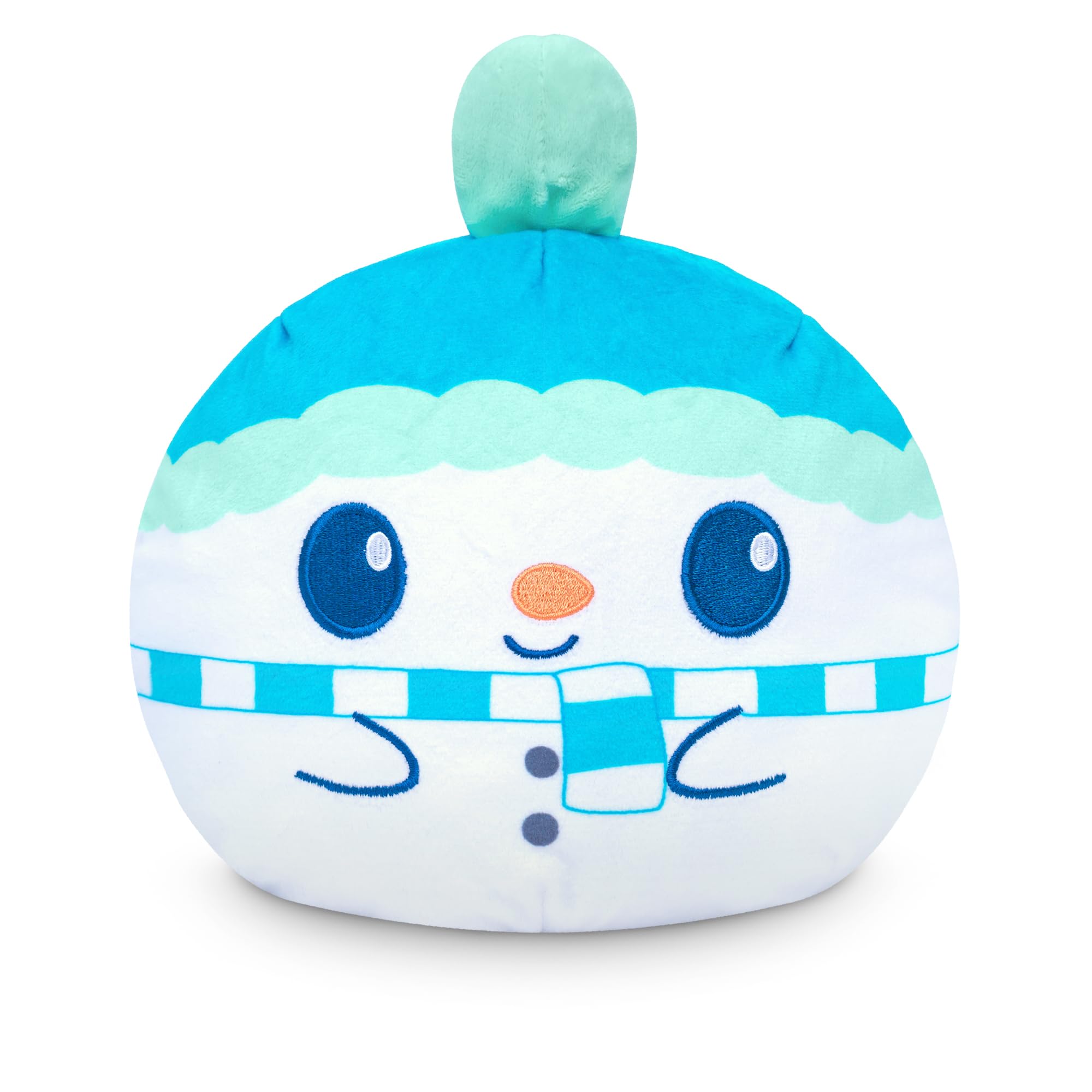 TeeTurtle 6 Reversible Holiday Snowman Plushie - Soft Cute Kawaii Stuffed Animal