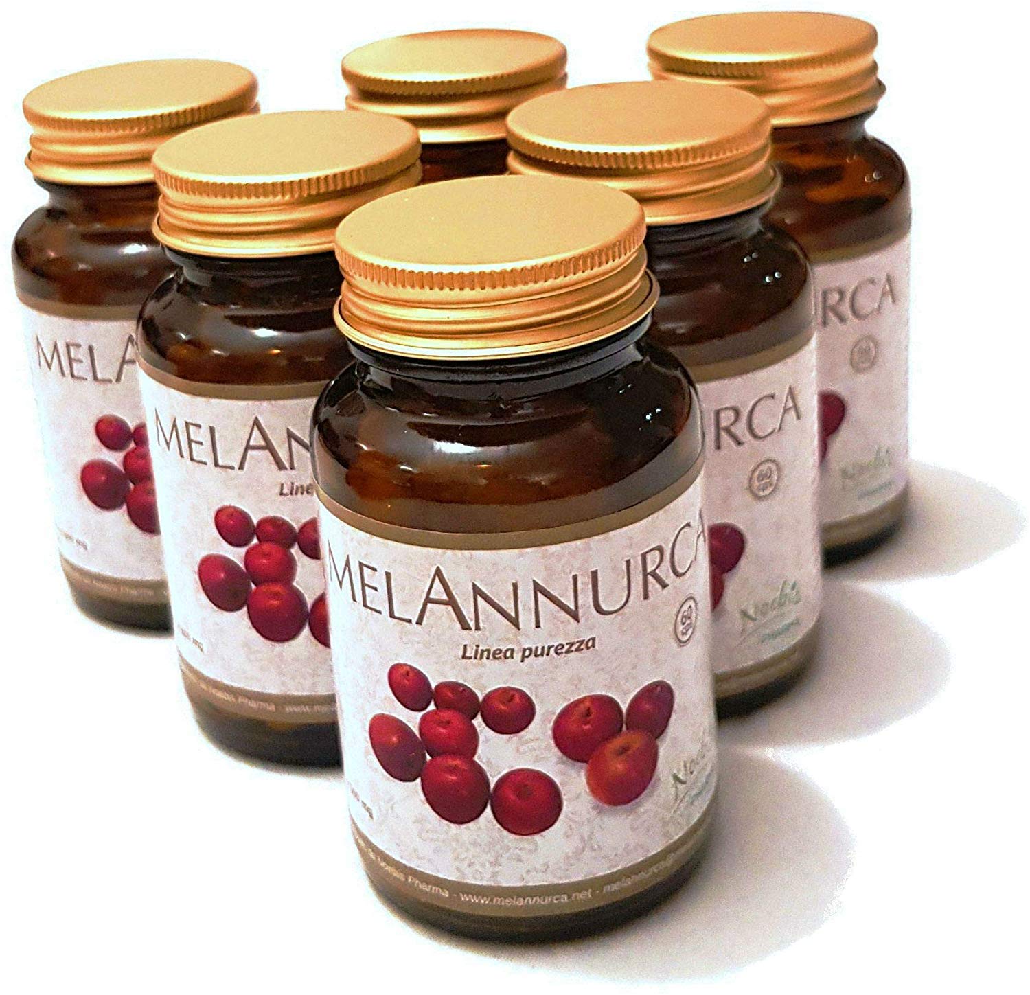 MELANNURCA - 60 CAPSULE - LA MELA DEL CUORE - con vero estratto di mela Annurca alleata della salute dei capelli | genuino naturale 100% alta qualità (Confezione da 3)