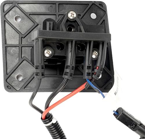Miniatura 8 de Roykaw Receptáculo de cargador de carrito de golf para EZGO TXT RXV 48 voltios carro de golf Delta-Q cargador enchufe con cables, mango EZGO puerto