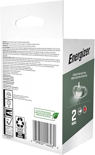 Miniatura 9 de Energizer Universal+ - Linterna frontal LED (paquete de 2), faros resistentes al agua IPX4, luz de cabeza brillante para exteriores, camping,