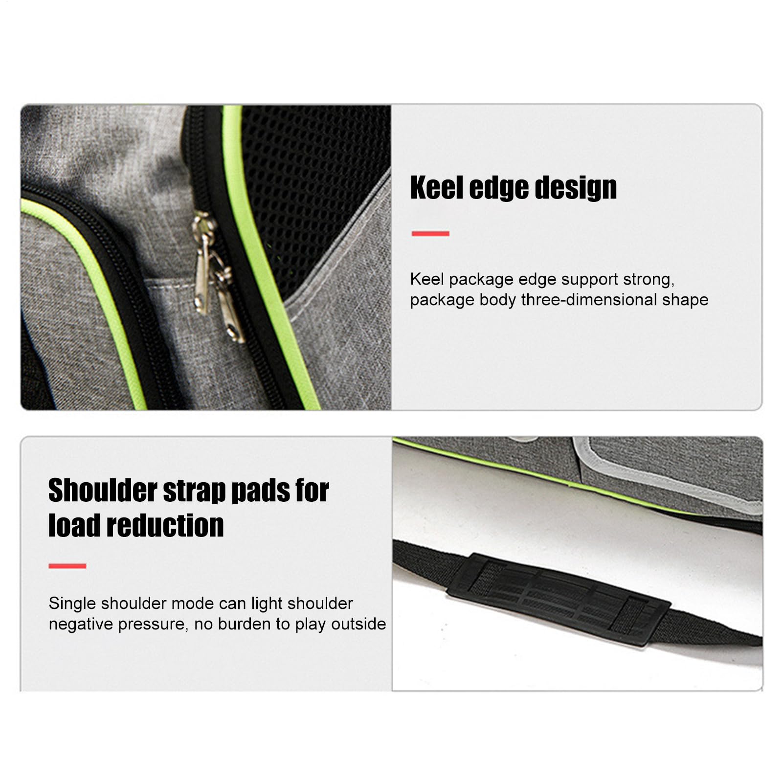 Bolsa de Viaje para Perros | Bolsa de Transporte Plegable de Malla para | mascotas, portátil para ciclismo, coche, viajes, bolsa de gato transpirable para acampar, senderismo