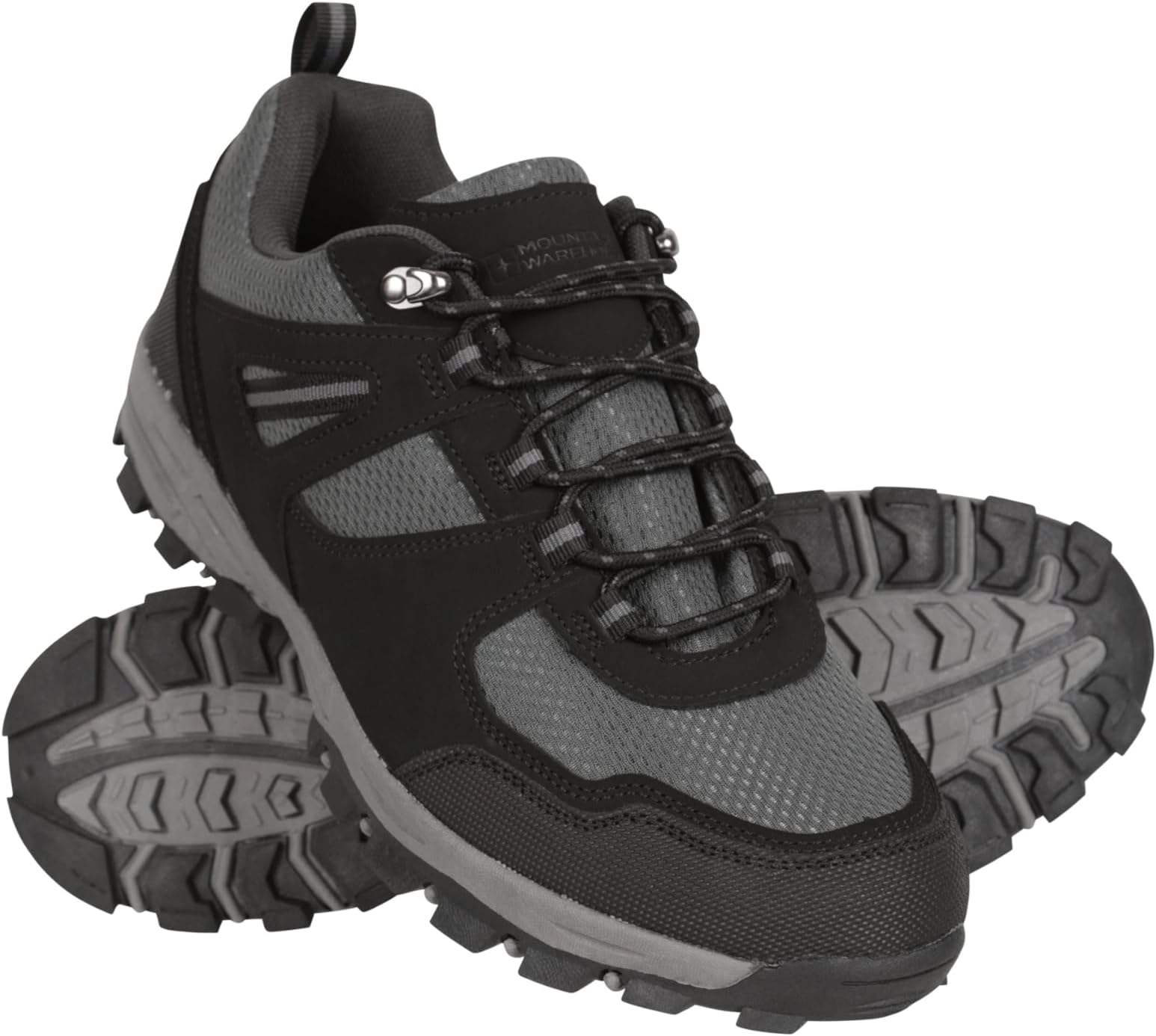McLeod Wide Fit Mens Shoes - Lightweight & Durable Walking Footwear, Breathable Sneakers, Mesh Lining - Spring Summer, Travelling, Hiking