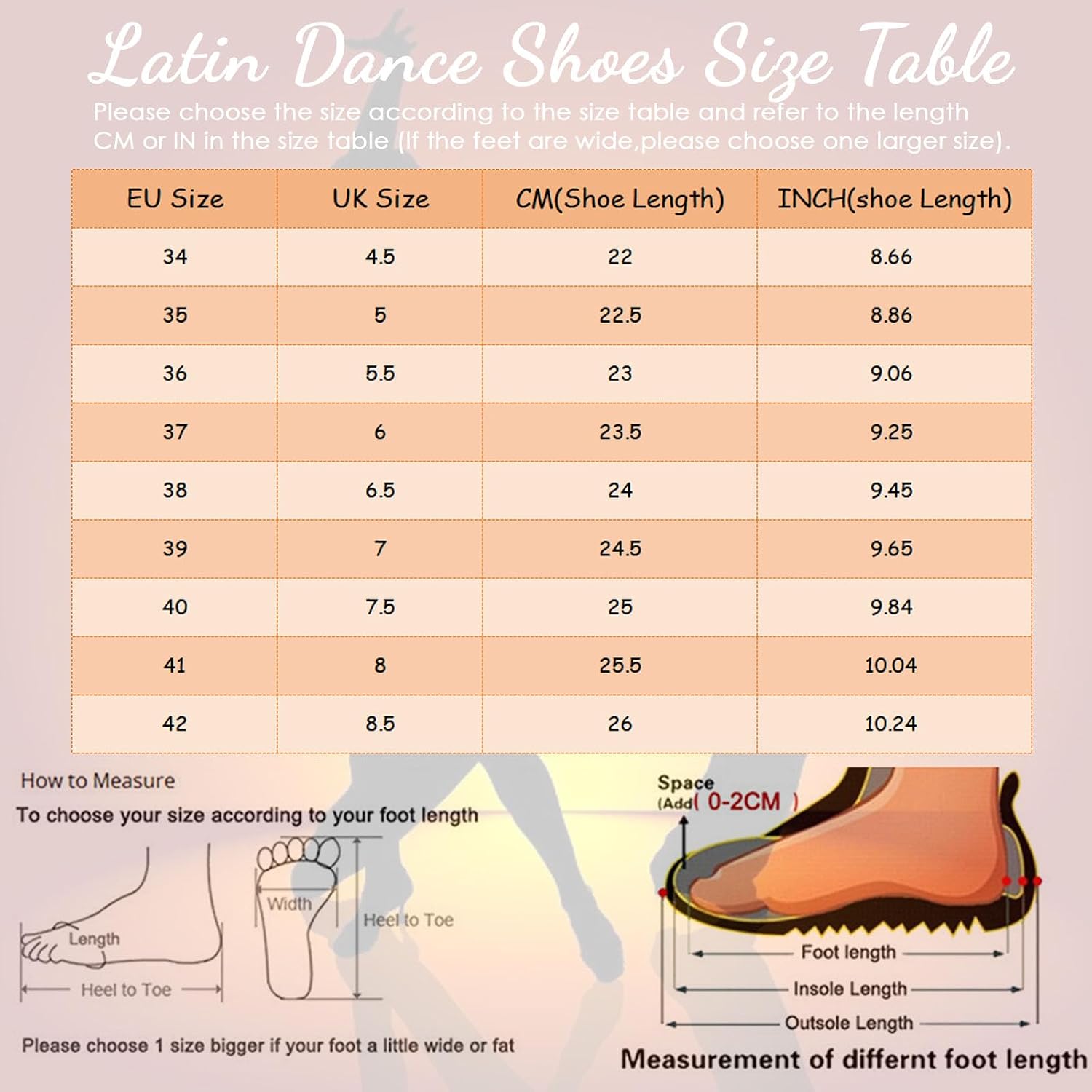 Hixingo Latin Dance Shoes Women Glitter 5CM, Salsa Shoes Woman Cuban Heel Professional Practice for Salsa Tango and Bachata, Carnival Party 2026 - view 2