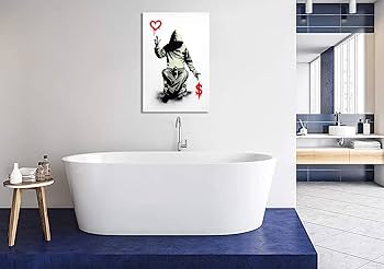 Amazon.co.jp: Banksy バンクシー 愛とお金 ポスター アート