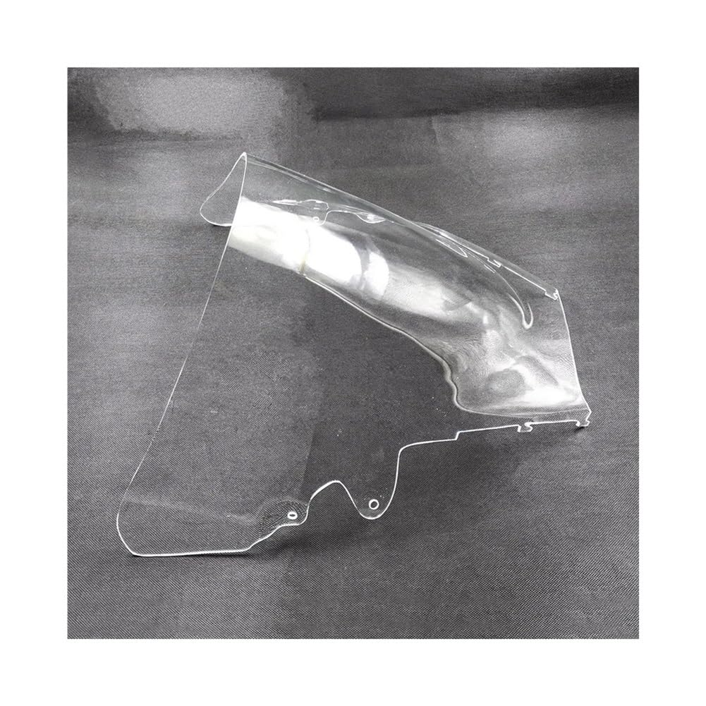 Parabrezza Deflettore Moto Parabrezza Per Moto In Plastica Per Deflettore Del Per VFR800FI VFR800 1998-2001 VFR 800 FI VFR-800 Trasparente(Black)