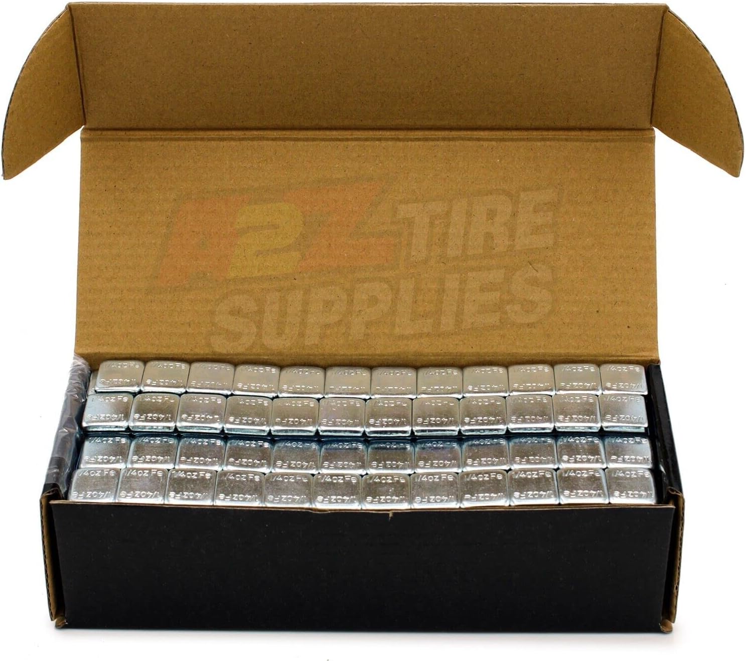 A2Z 1800 Pieces Black-Grey-Zinc Adhesive Wheel Weight-Stick on 1/4 Oz