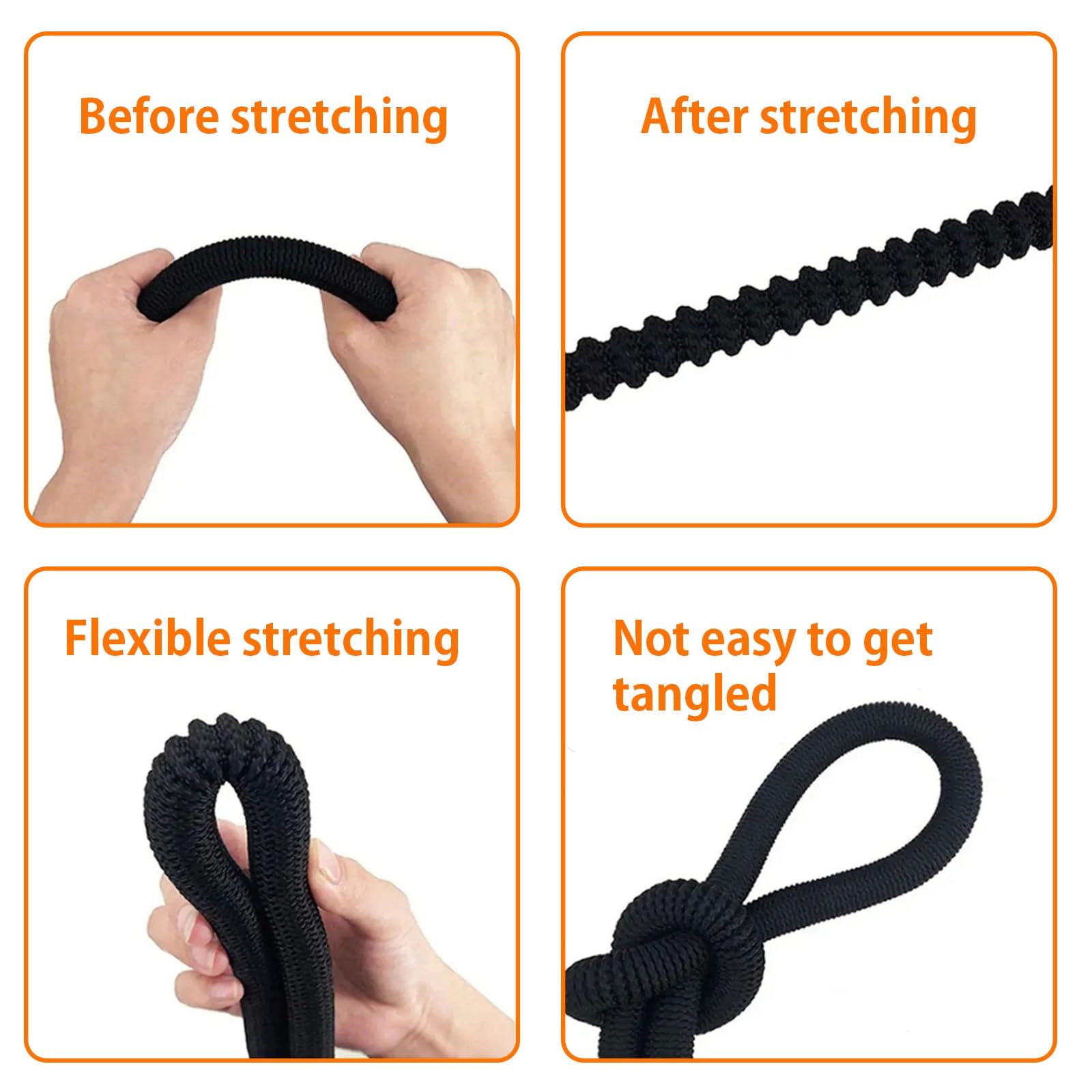 Manguera de Agua Flexible y RetráCtil, Mangueras Extensibles Jardin 8 Modos de Pulverización Fácil de Transportar con Conectores Universales para Riego de Jardines Lavado de Vehículos(Gray,15m/