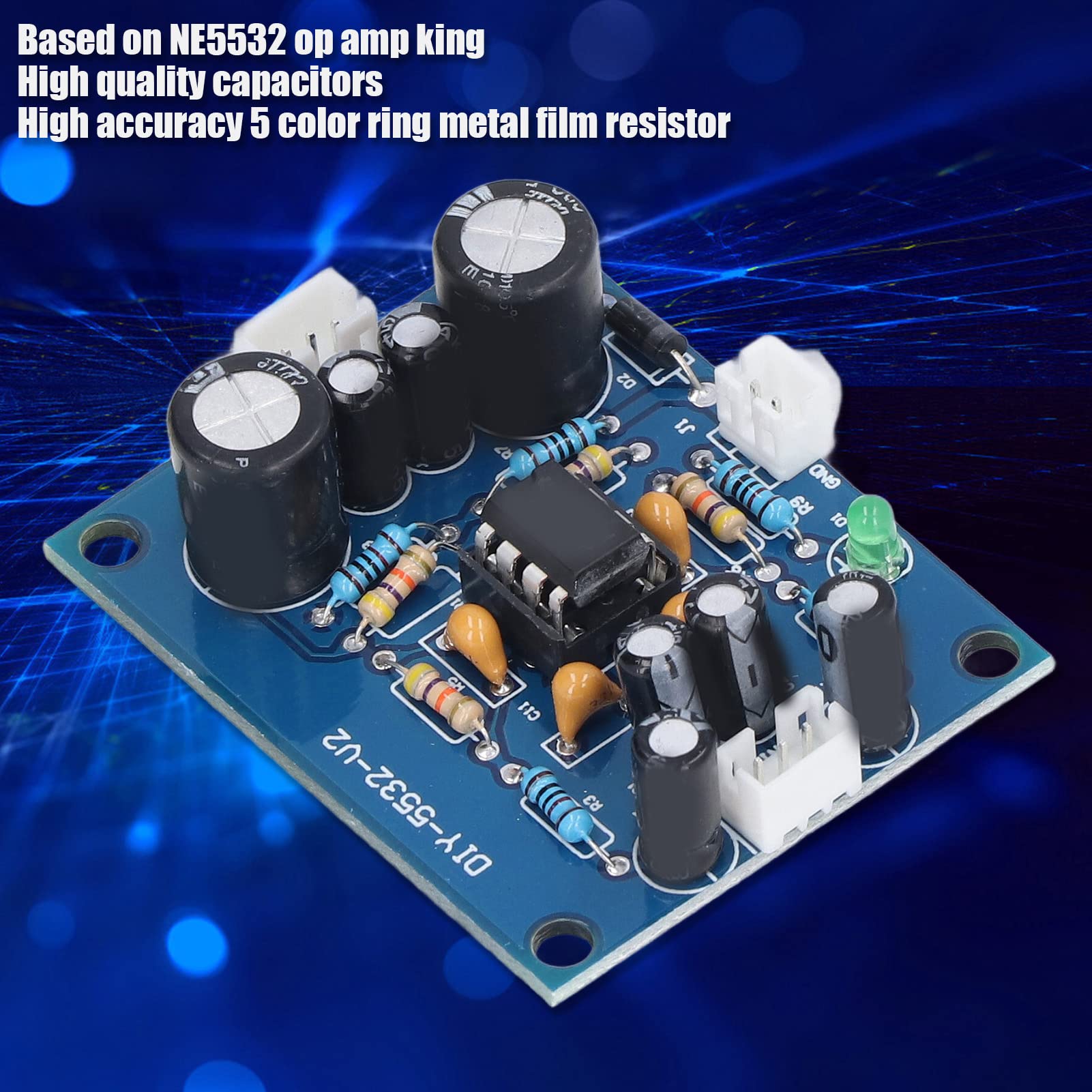 5 stks NE5532 voorversterker toonbord OP-AMP HIFI audio dual kanaal front board versterker board module