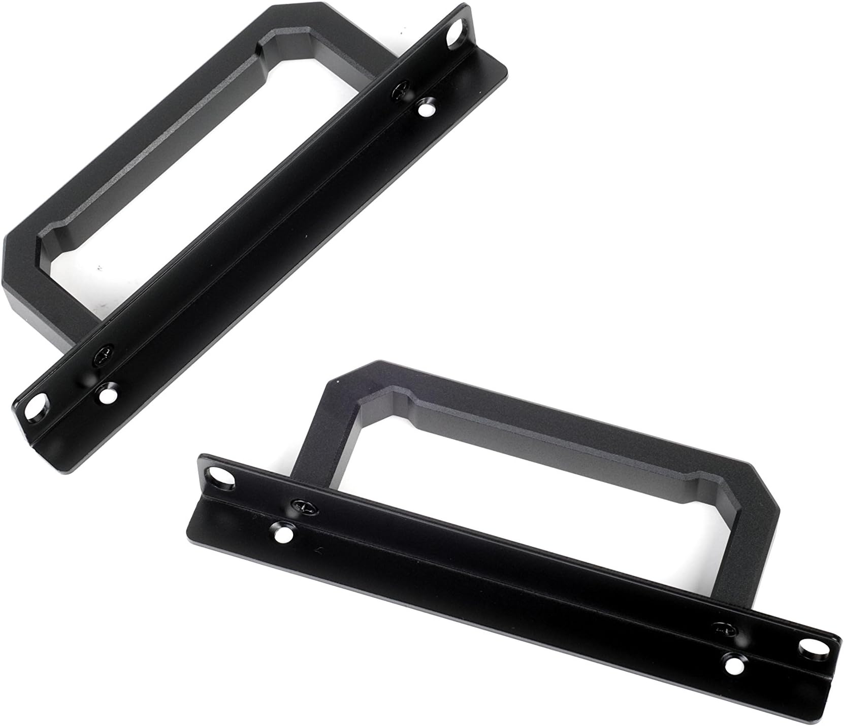 Technology SST-RA02B Rackmount Handles for PC Casing GD07 GD08 GD09 GD10, Aluminium, Black
