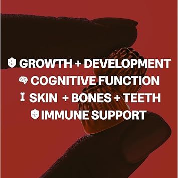 Tonic Health Kids Multivitamin Gummies - 14 in 1 (120 Count) | Two tasty gummies a day with14 vitamins and minerals. Supports growth, bones and immunity. No added sugar.