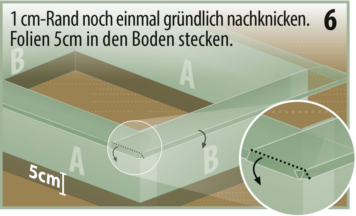 EXCOLO 32 m Schnecken-Barriere 4 Rollen je 8 m Schneckenschutz Schneckenzaun Schneckensperre Schneckenstopp Schneckenabwehr Schneckenschutzzaun für Salat Gemüse Beete giftfrei PET-Folie