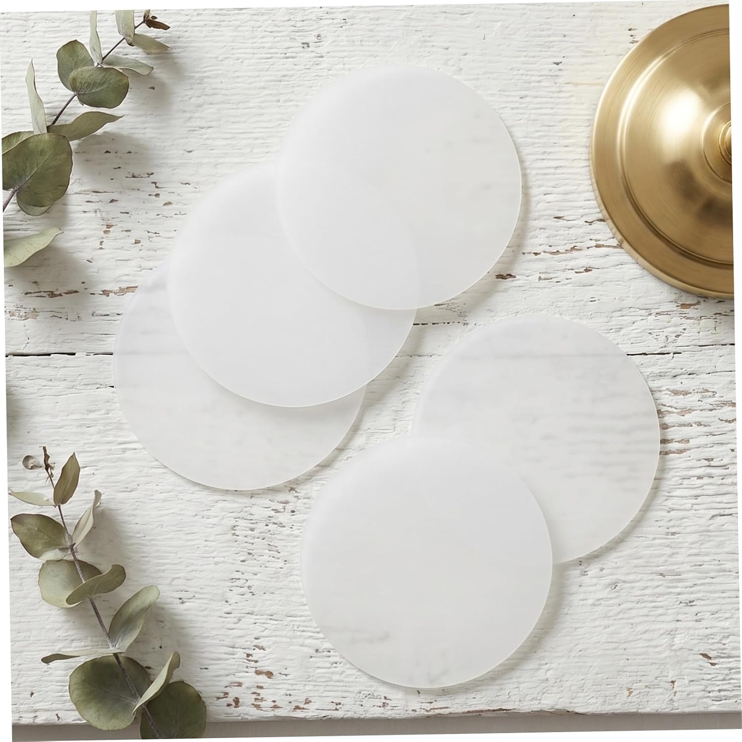 5pcs LED Light Diffuser Acrylic Sheet 7.5cm round Ceiling Lamp Diffuser Panel Anti-dazzling Glare Protection for Pendant and Recessed Lighting Fixtures