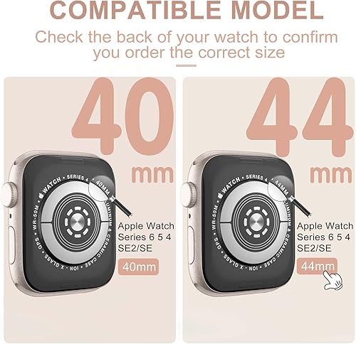 Miniatura 15 de Protector de pantalla compatible con Apple Watch Series 11/Series 10 de 1.654 pulgadas, vidrio templado, cobertura completa, sin burbujas, película