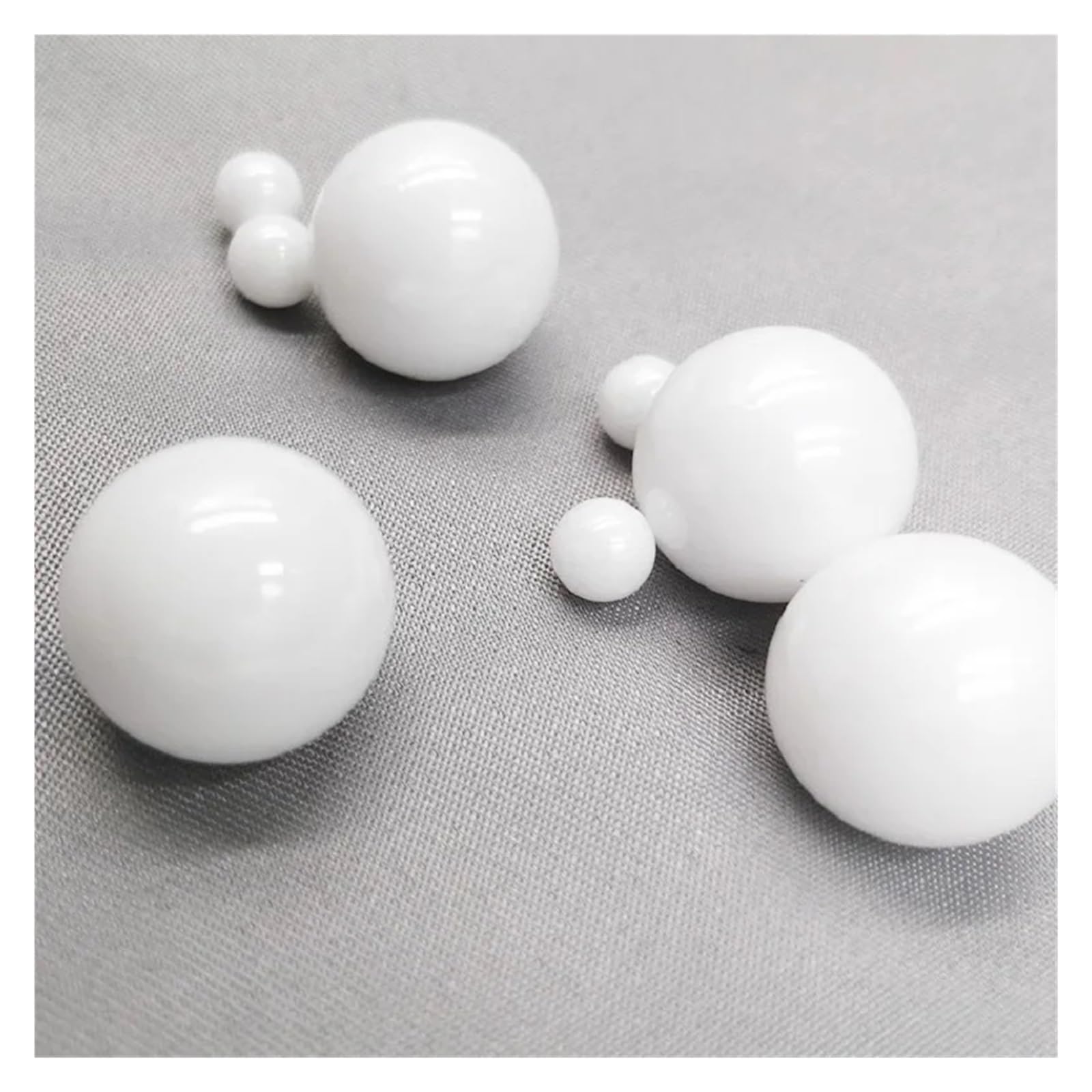 1mm 7mm 10mm 12mm 15mm 20mm 25,4mm Bolas de rodamiento de cerámica de Grado G10 ZrO2 Bola de óxido de circonio Bolas de cerámica de Zirconia (Size : 1.5mm 20pcs)