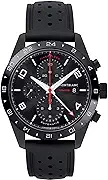 MONTBLANC TimeWalker Black Dial Men's Chronograph Rubber Watch 116101