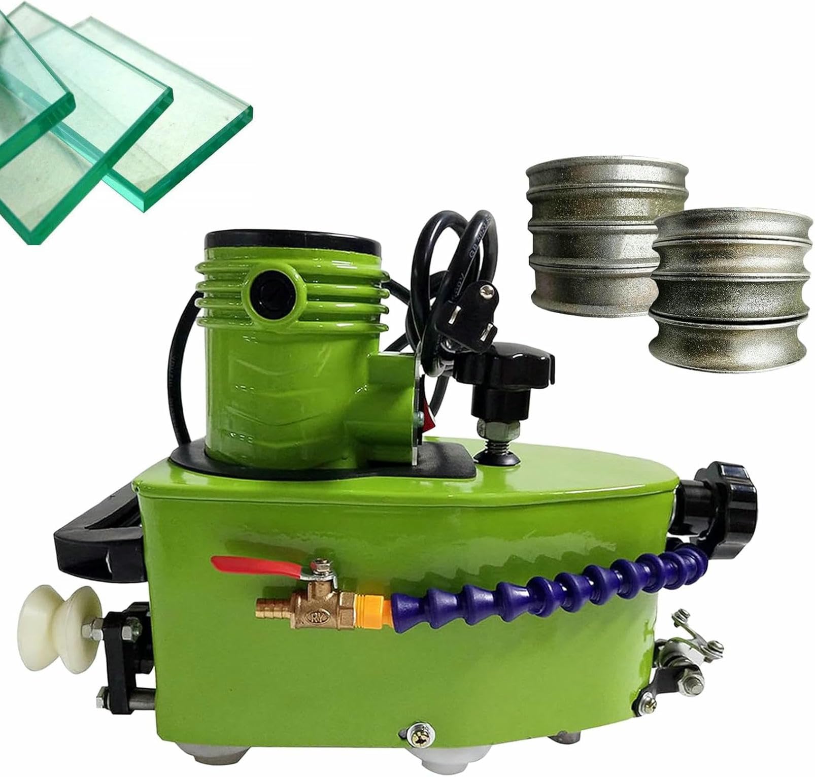Machine de broyage et polissage de verre portative CNPRAZ outil électrique 800W