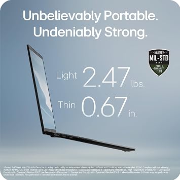 LG gram 14-inch Thin and Lightweight Laptop, Windows 11 Home, AI-Enabled Intel Evo Edition Powered by Intel Core Ultra7(Series 2) 255H Processor, 32GB RAM, 1TB SSD, Obsidian Black