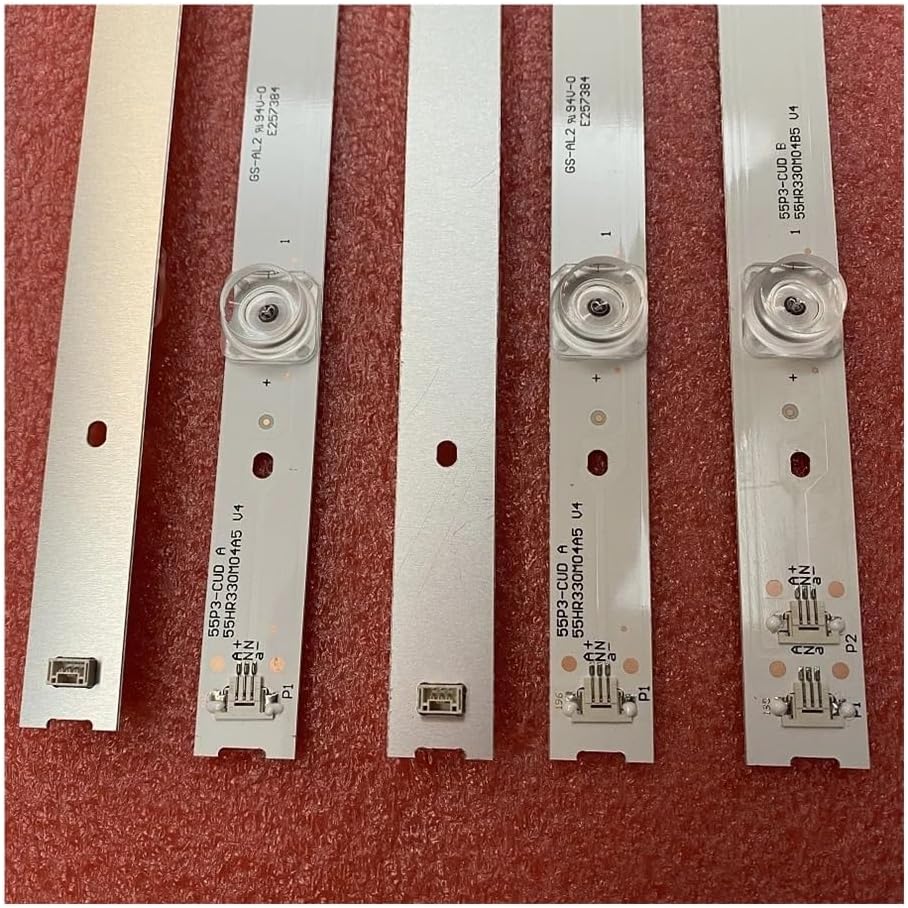 Compatible Replacement 9-Pack Backlight Strip 4LED 6V 55UC6586 55UC6596 55UC6006s 55P3CUS 55P3CFS L55P3CUS LVU550ND1L Cd9w27 55BC7600 55U6780C