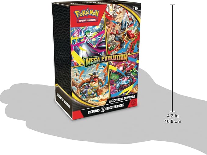 Pokémon TCG: Mega Evolution Booster Bundle miniatura 2