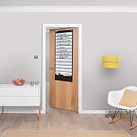 Vista 7 de Godery Tabla de bolsillo de horario diario, 13+1 tabla de bolsillo de programación con 18 tarjetas de borrador en seco, gráficos educativos