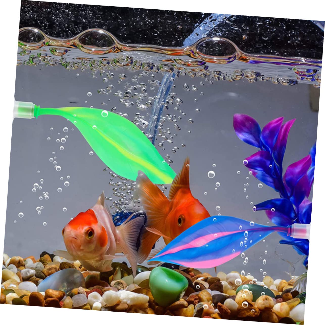Kisangel 10piezas Hammock para Peces Betta Decoración Acuática Ventosa Cama para Reposo y Desove De Simulada para Acuarios Accesorio para Peceras De Agua Dulce y Salada