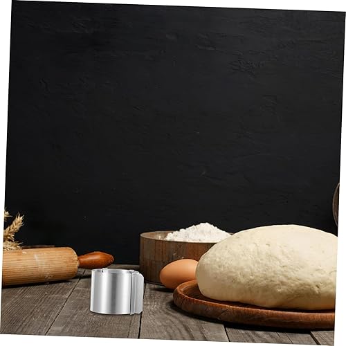 Miniatura 6 de Luxshiny 2 anillos de mousse, mini cortador redondo de galletas de galleta, pequeño círculo de hornear mousse, anillo de pastelería, decoración