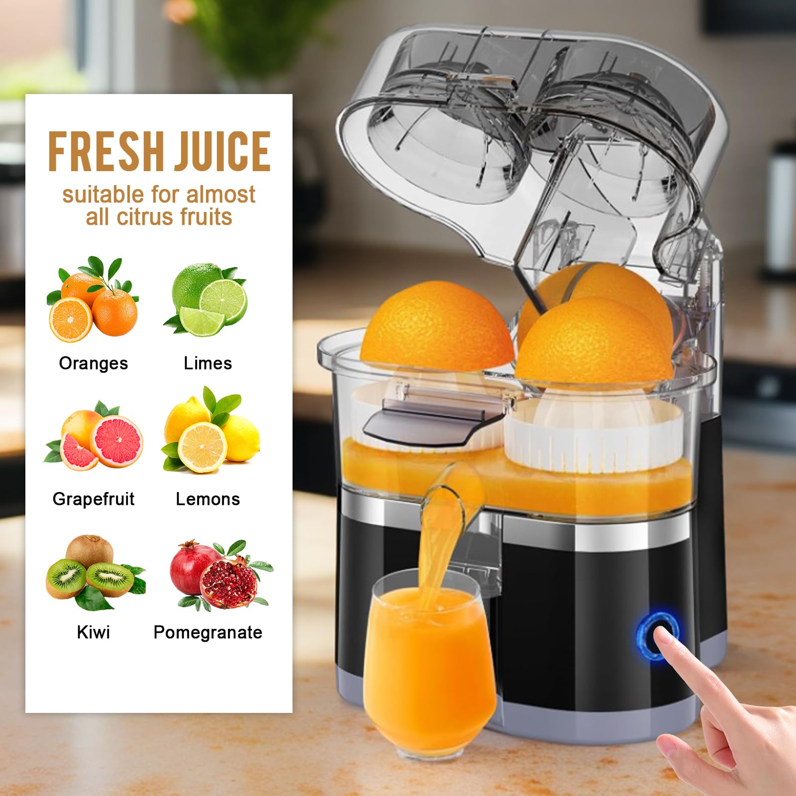 Elektrische citruspers kopen? | - Voor 23.59u, morgen in huis
