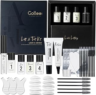 GOLLEE Kit de elevación de pestañas y kit de ...