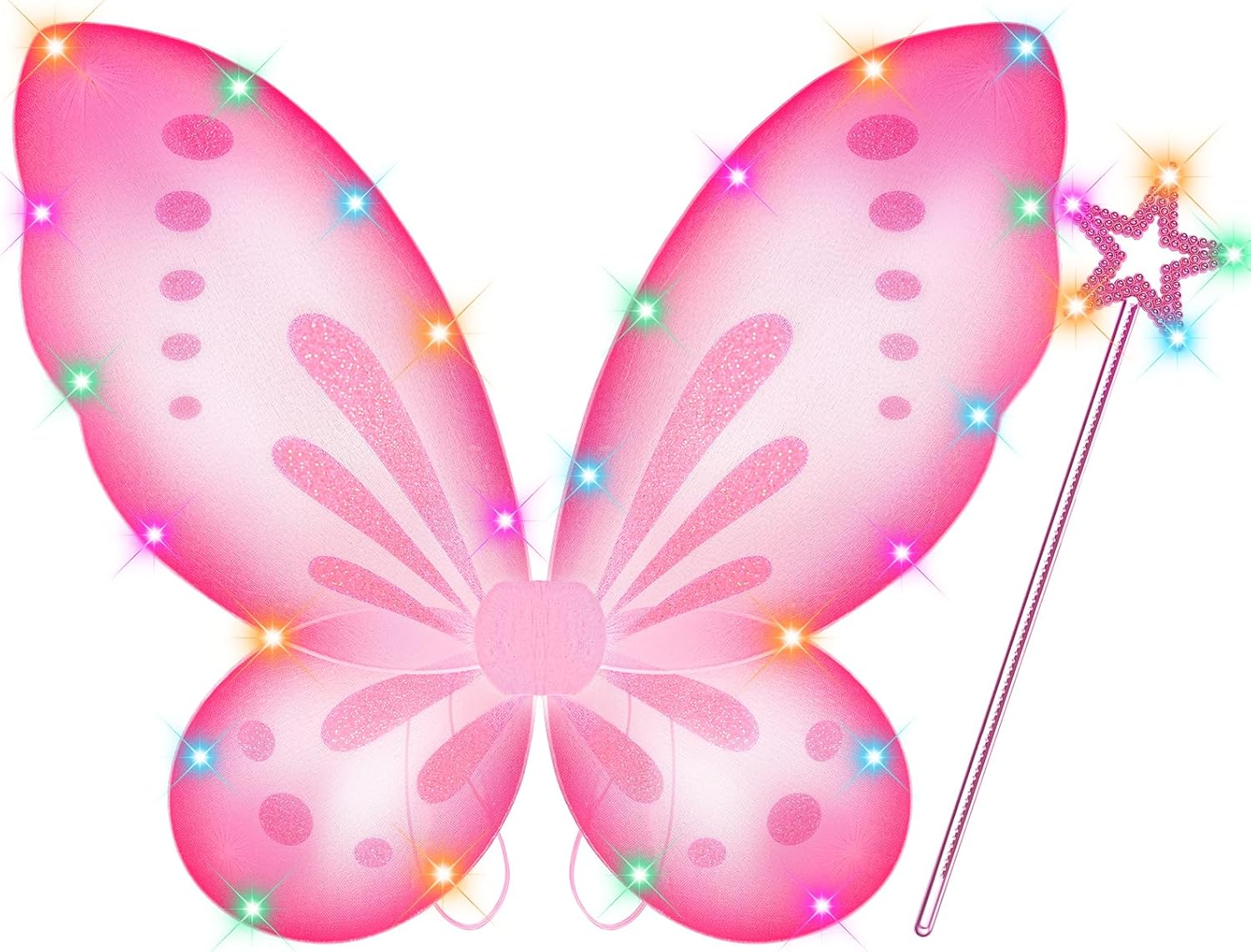 Girls Fairy Butterfly Wings, Princess Dress Up Clothes