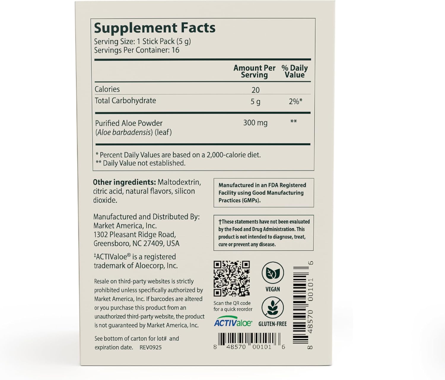 Ultimate Aloe Powder: Supports Gut Health, Digestion, Immune System, and Gut Cleanse with probiotics. Vegan, Non-GMO, Gluten-Free. 16 Convenient Powder Packets for Daily Digestive Comfort.