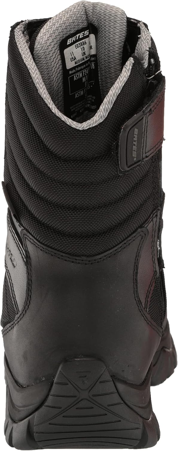 Bates Men's GX X2 Tall Side Zip Dryguard+ Carbon Nano Toe Military and Tactical Boot, Black, 11.5 X-Wide - Image 3