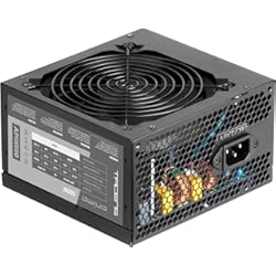 Fuente De Alimentacion Variable Tacens Anima APIII500, Fuente Alimentación PC ATX 500W, Tecnología SMD 85% Bronze 12V, Ventilador Ultra-silencioso 12cm, Negro